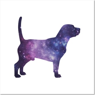 galaxy beagle Posters and Art